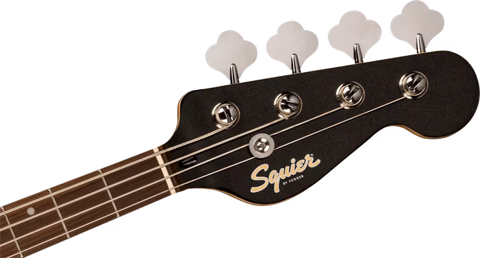 Fender Squier Paranormal Rascal HH LRL MBK - Elektryczna gitara basowa