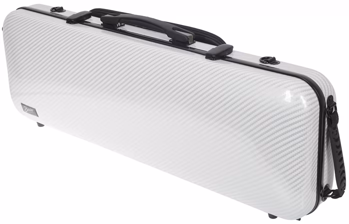 Bacio Instruments Fiber Composite Violin Oblong Case WMBB WH - Futerał na skrzypce