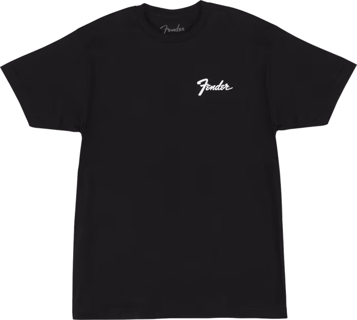 Fender Transition Logo Tee, Black, XL - Koszulka