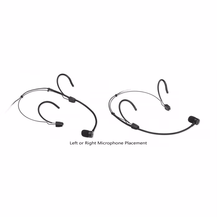 Soundsation VISAGE-C01E BK - Nagłowny mikrofon pojemnościowy