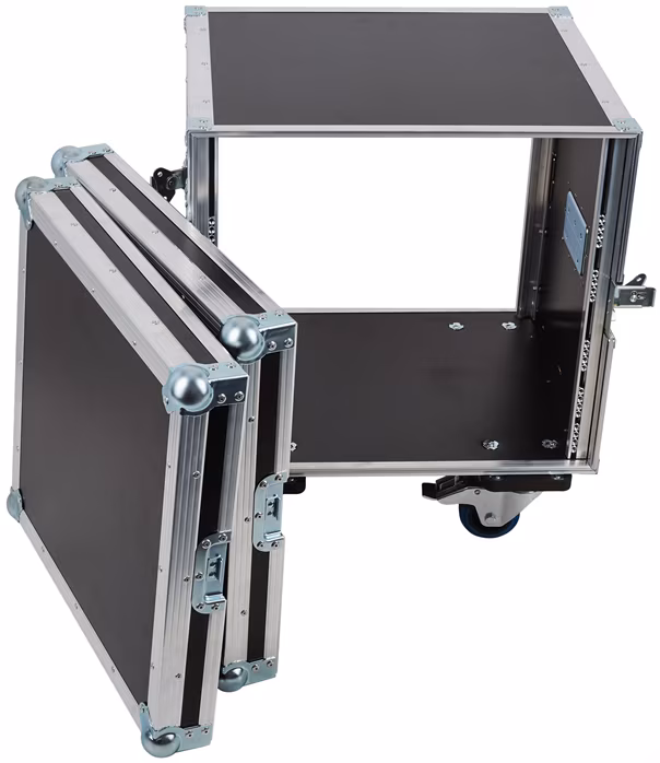 Razzor Cases 10U Rack 400 wheels - Rack case