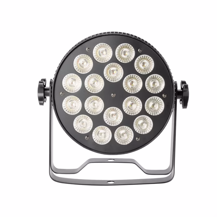 Flash LED PAR 64 18x12W RGBWA+UV FLAT - Reflektor PAR LED