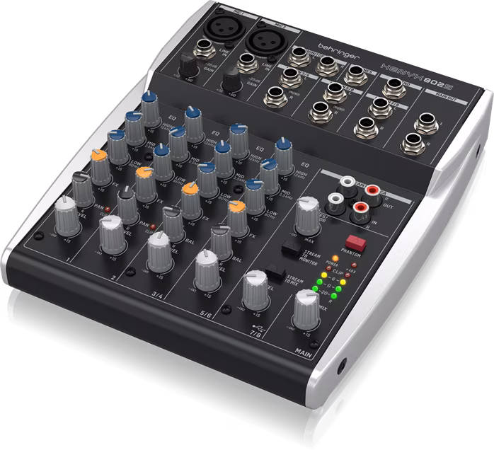Behringer XENYX 802S - Analogowa konsoleta mikserska