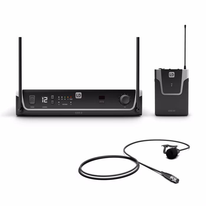 LD Systems U305 BPL  - Zestaw bezprzewodowy z mikrofonem krawatowym