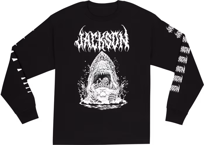 Jackson Sharkrot L/S T-Shirt Black S - Koszulka