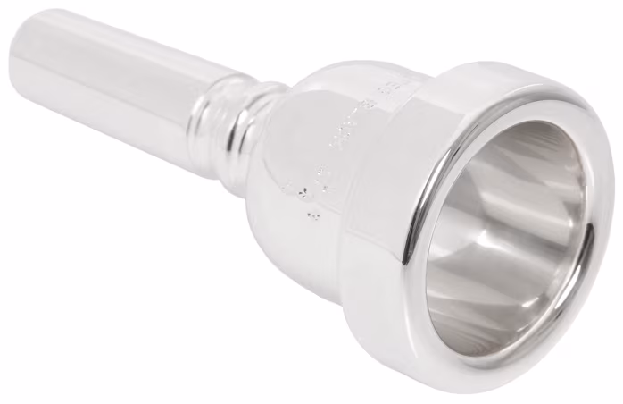 Greg Black 1 1/4G Medium, Silver - Ustnik do puzonu