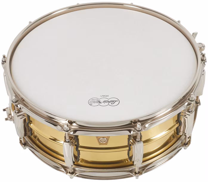 Ludwig 14" x 5" Super Brass LB401 - Werbel