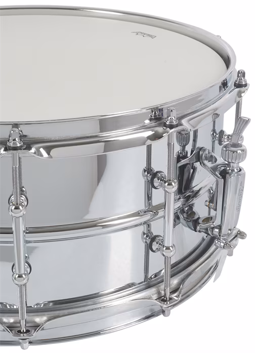 Ludwig 14" x 6,5" Chrome Over Brass with Tube Lugs LB402BT - Werbel