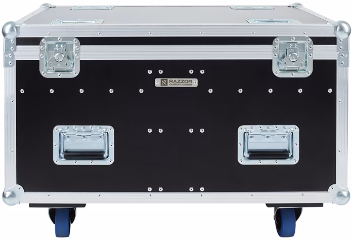 Razzor Cases Case for 4x ADJ Inno Color Beam Z19, with wheels - Case do świateł