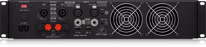 Behringer KM1700 - Końcówka mocy