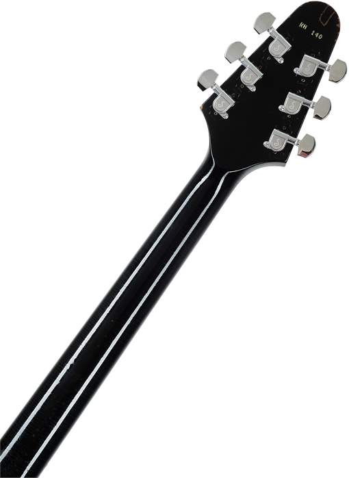 Gibson Custom 1979 Flying V Kirk Hammett Ebony Murphy Lab Replica Aged - Gitara elektryczna