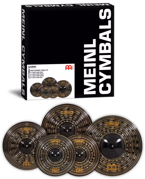 Meinl Classics Custom Dark Expanded Cymbal Set - Zestaw talerzy