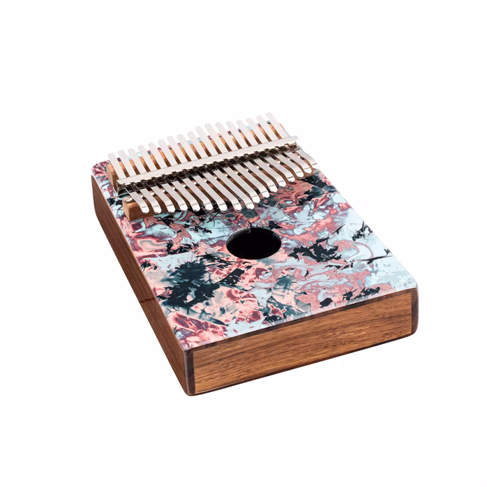 Meinl KA17CR Sound Hole Designer Kalmiba Coral Reef - Kalimba