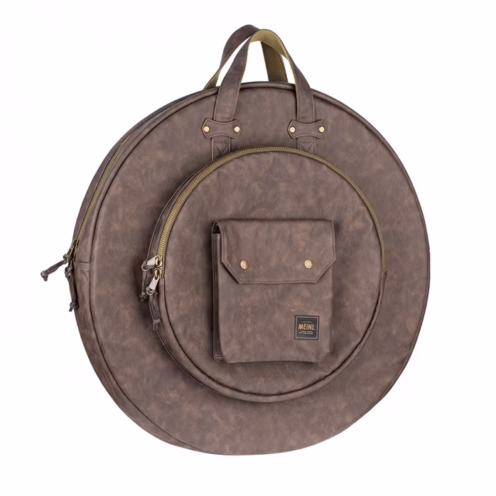 Meinl 22" Vintage Hyde Cymbal Bag, Dark Brown - Pokrowiec na talerze
