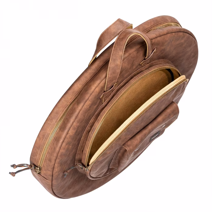Meinl 22" Vintage Hyde Cymbal Bag, Light Brown - Pokrowiec na talerze