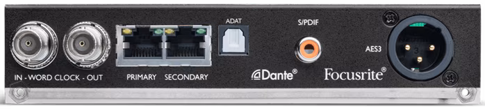 Focusrite ISA ADN2 Dante A/D Card - Moduł rozszerzający