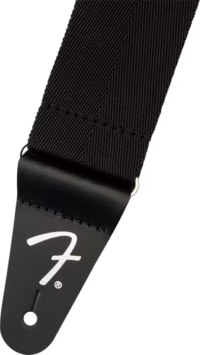 Fender Polypro Strap Black - Pas gitarowy