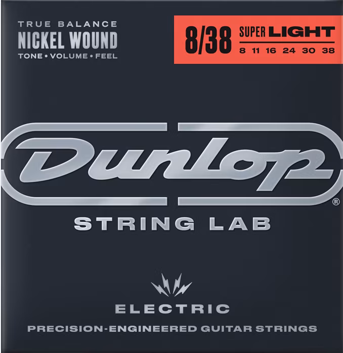 Dunlop DEN0838 - Struny do gitary elektrycznej