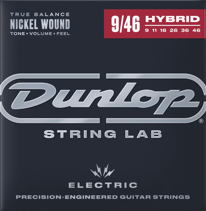 Dunlop DEN0946 Performance Plus - Struny do gitary elektrycznej