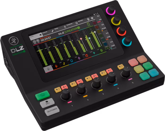 Mackie DLZ Creator Podcasting Mixer XS - Livestreaming Audio Mixer