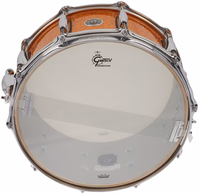 Gretsch 14" x 6,5" Brooklyn Gold Sparkle - Werbel