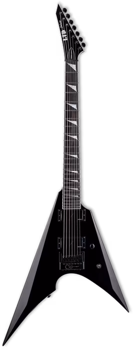 ESP LTD Arrow-1007B Evertune Black - Siedmiostrunowa gitara elektryczna