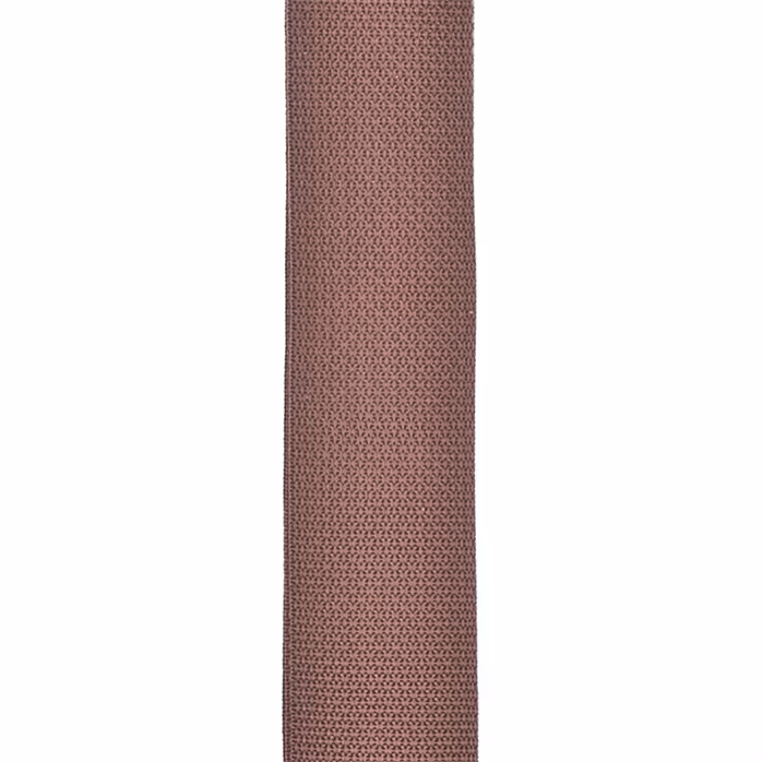 D'Addario Polypropylene Guitar Strap Brown - Pas gitarowy