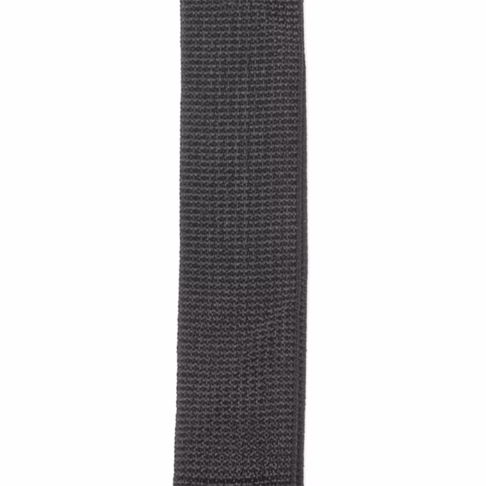 D'Addario Polypropylene Ukulele Strap Black - Pas do ukulele