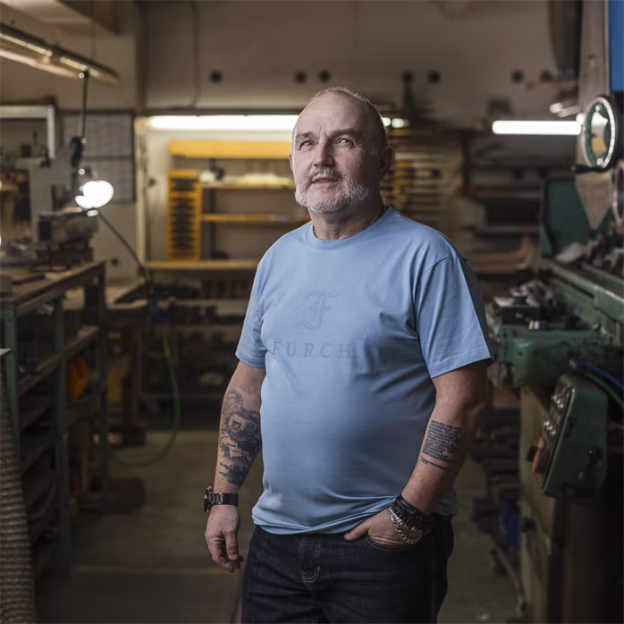 Furch Blue T-shirt M - Koszulka
