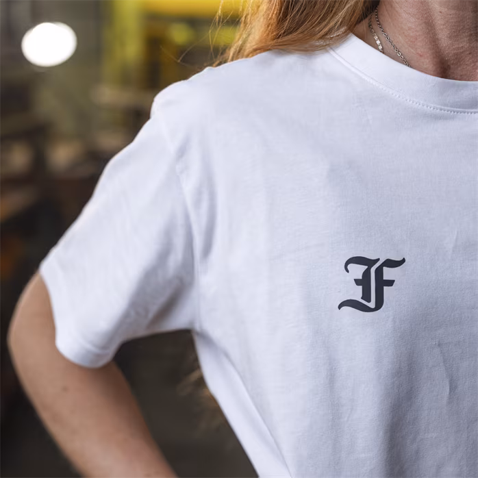 Furch White T-shirt basic M - Koszulka