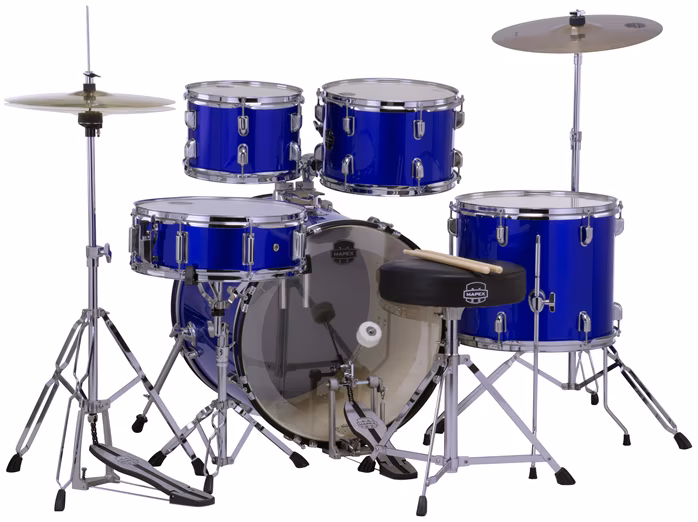 Mapex Comet Studio Set Indigo Blue - Zestaw perkusyjny z talerzami