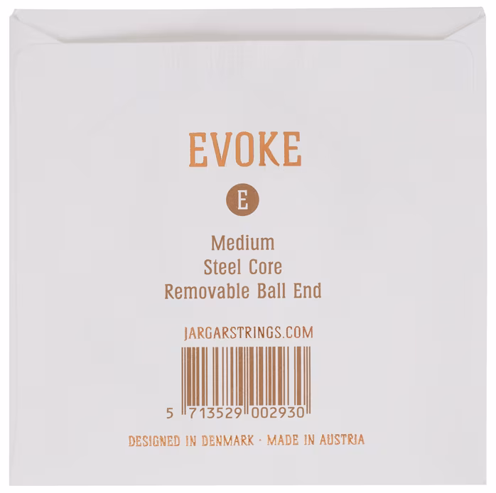 Jargar Violin Evoke, E, Ball, Blue, Single - Struna skrzypcowa