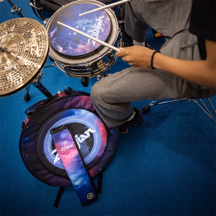 Zildjian 20" Student Cymbal Bag Purple Galaxy - Pokrowiec na talerze