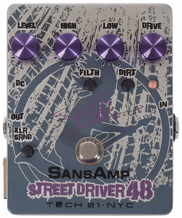 Tech 21 SansAmp Street Driver 48 - Przedwzmacniacz do gitar basowych oraz DI Box