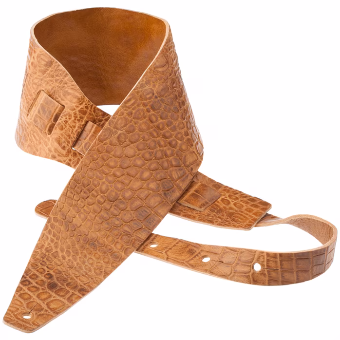 Magrabò Holes HC Embossed Cocco Pros Brown 10 cm - Pas gitarowy