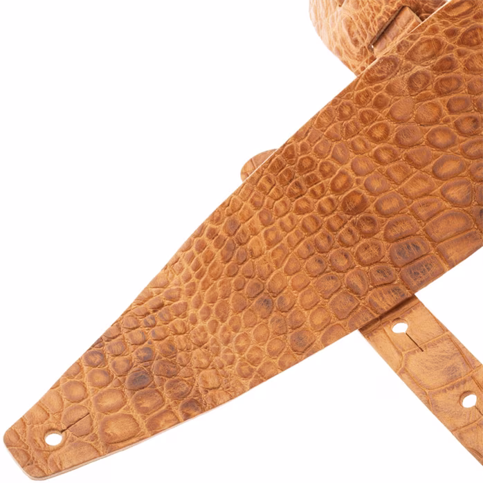 Magrabò Holes HC Embossed Cocco Pros Brown 10 cm - Pas gitarowy