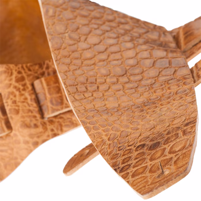 Magrabò Holes HC Embossed Cocco Pros Brown 10 cm - Pas gitarowy