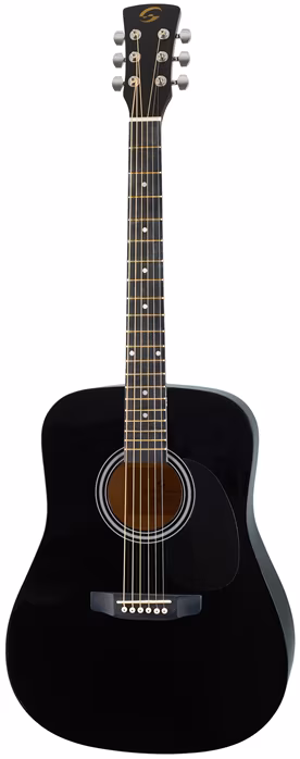 Soundsation Yosemite DN-BK - Gitara akustyczna