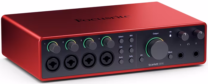 Focusrite Scarlett 18i16 4th Gen (rozpakowane) - Karta dźwiękowa USB