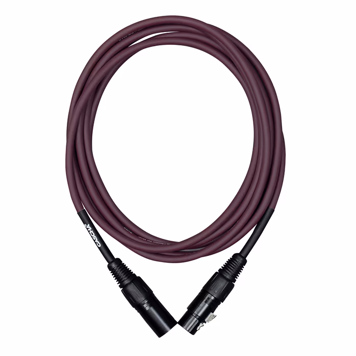 Cascha Standard Line Mic Cable Purple 6m - Kabel mikrofonowy
