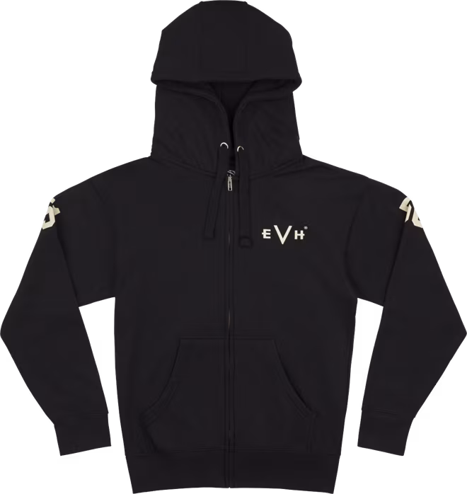 EVH 5150 Zip Hoodie, Black, M - Bluza