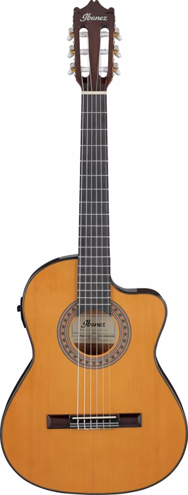 Ibanez GA5TCE3Q Amber - Elektroakustyczna gitara klasyczna