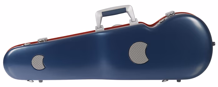 Bam GRAFFITI Hightech Contoured Violin case Blue - Futerał na skrzypce