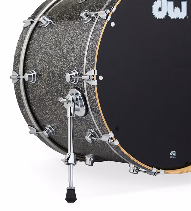 DWe 5-Piece Black Galaxy Finish Ply Kit - Elektroakustyczny zestaw perkusyjny