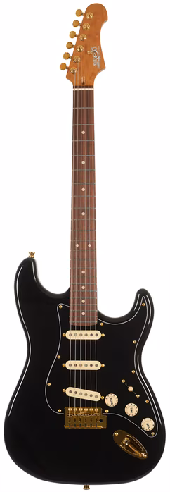 JET Guitars JS-380 BK G (zanowny) - Gitara elektryczna