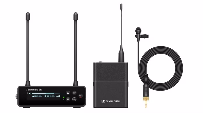 Sennheiser EW-DP ME2 SET (R4-9) - Bezprzewodowy zestaw reporterski z mikrofonem
