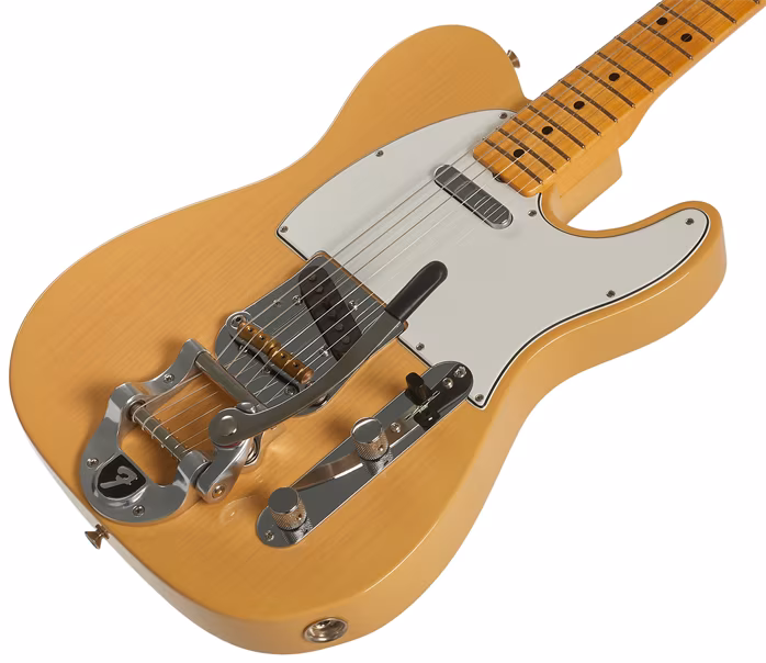 Fender Custom Shop 67 Telecaster Bigsby DLX Closet Classic NATBL - Gitara elektryczna