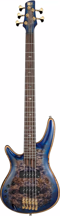 Ibanez SR2605L Cerulean Blue Burst - Leworęczna elektryczna gitara basowa