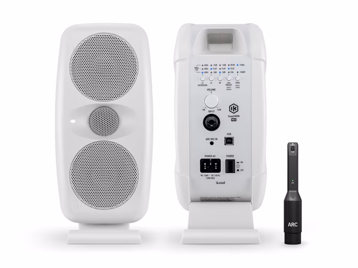 IK Multimedia iLoud MTM mkII (Pair White) - Aktywne monitory studyjne