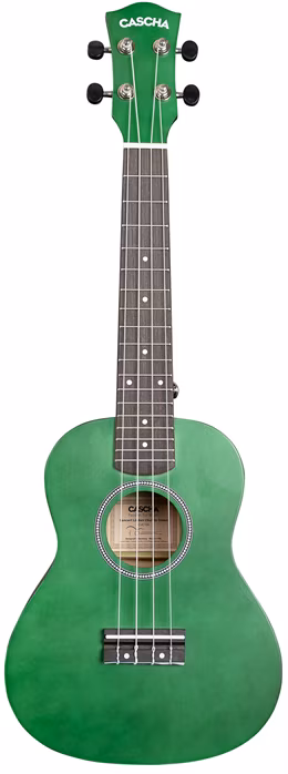 Cascha CUC104S Concert Linden Green - Ukulele akustyczne